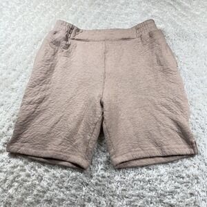 Lunya Shorts Womens XL Pima Cotton Blend Lounge Sleepwear Elastic Waist Cozy